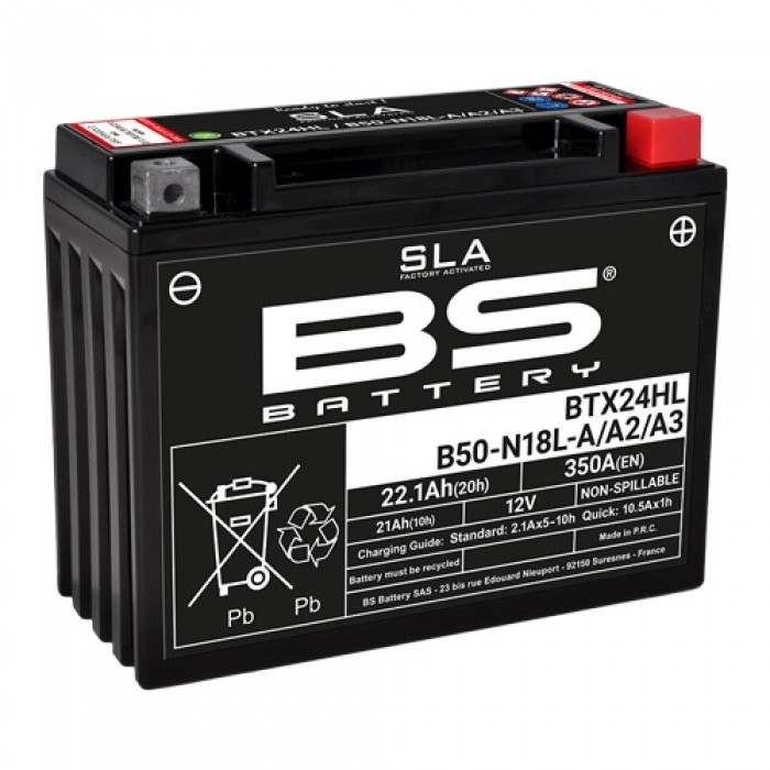 BS Battery BTX24HL/B50-N18L-A/A2/A3